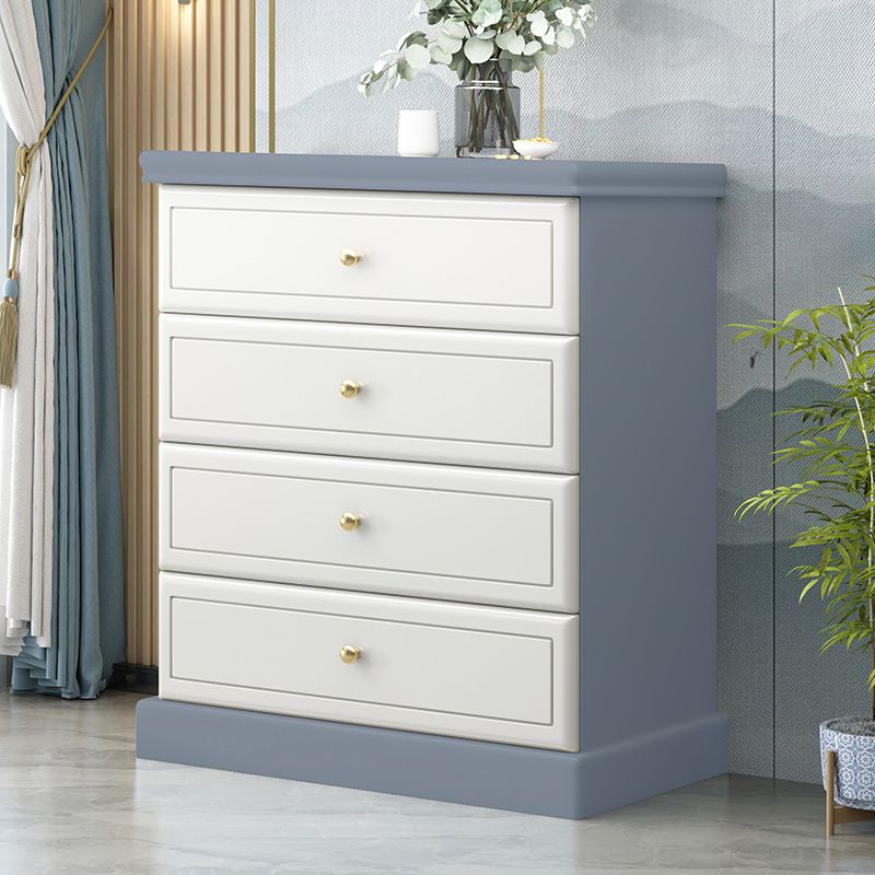 Modern Rectangle Accent Chest with Soft Close Drawers in Solid Wood ...