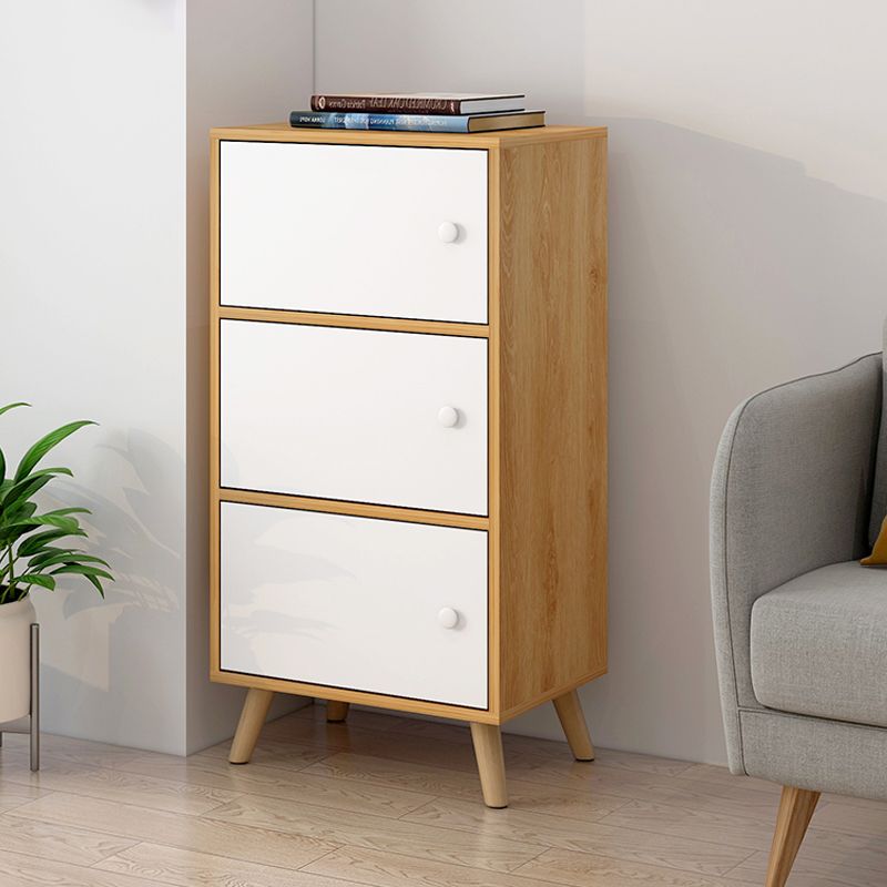 Modern Rectangle Storage Cabinet Wood Knobs Cabinet with Doors Clearhalo 'Cabinets & Chests' 'cabinets_chests' 'furn' 'furn_cabinets_chests' 'Furniture' 'Living Room Furniture' 1200x1200_41d56da4-381b-42ce-a8f8-6ef9f04e3945
