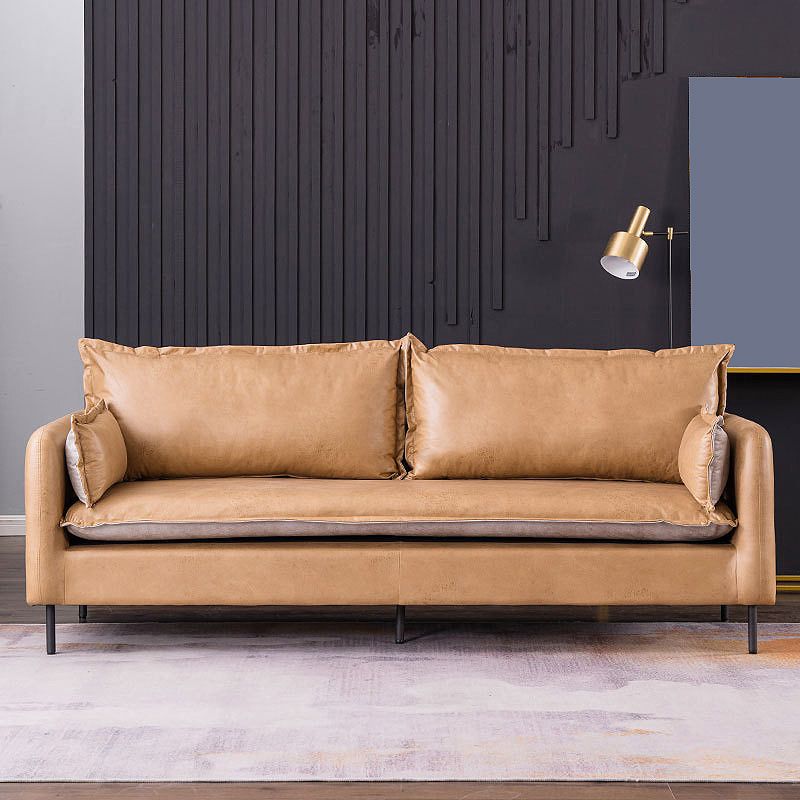 Standard Square Arm Sofa Set Contemporary Stain Resistant Sofa Couch with Pillows Clearhalo 'furn' 'furn_sofas' 'Furniture' 'Living Room Furniture' 'Sofa' 'sofas' 1200x1200_41d840bc-660d-4bb1-a0e6-d44b3cc7b2f4