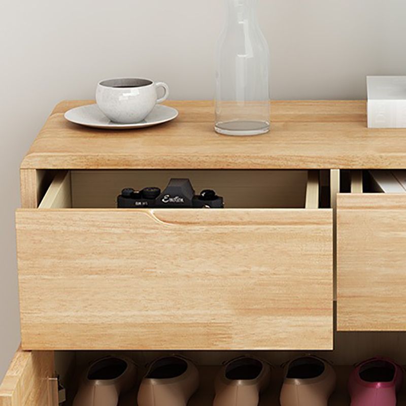 39.37" Tall Wood 2 - Door Accent Cabinet 2 - Drawer Storage Chest Clearhalo 'Cabinets & Chests' 'cabinets_chests' 'furn' 'furn_cabinets_chests' 'Furniture' 'Living Room Furniture' 1200x1200_41d850e8-db93-455f-a1d6-a7e8b7a3e430