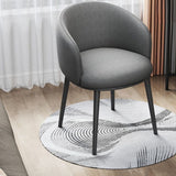 Silla de oficina en casa sin brazo silla de mesa baja moderna sin ruedas