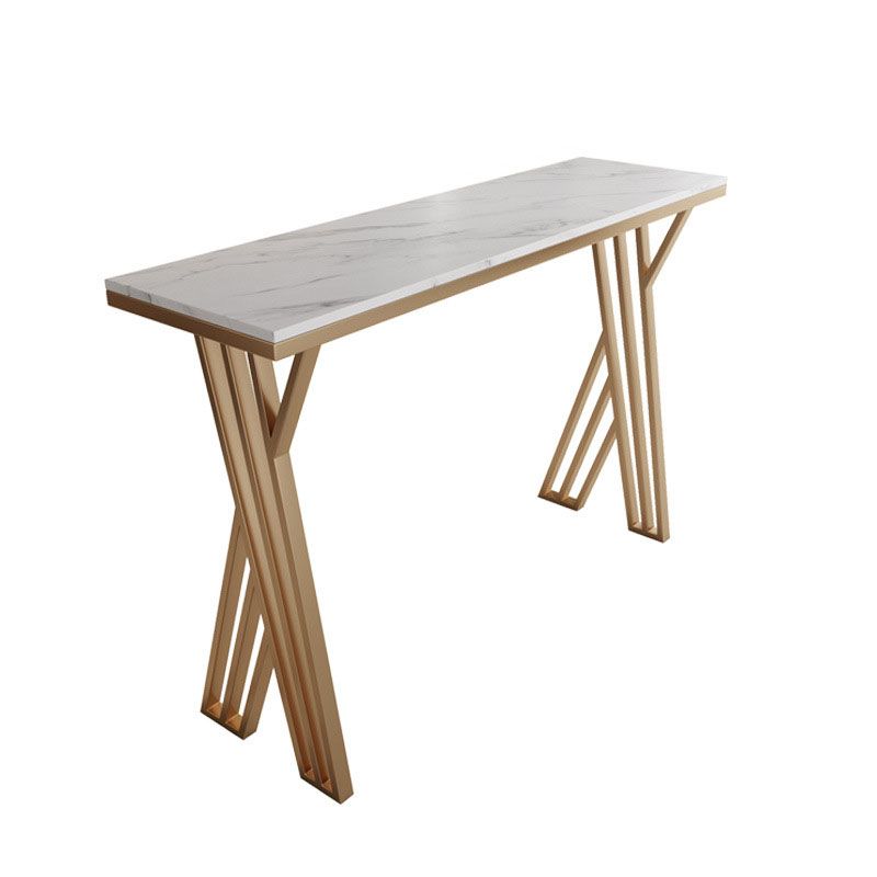 Luxurious Rectangular Pub Table Set 1/2/5 Pieces Artificial Marble Counter Table Set Clearhalo 'Bar Furniture' 'furn' 'furn_home_bar_bar_sets' 'Furniture' 'Home Bars & Bar Sets' 'home_bar_bar_sets' 'Kitchen & Dining Furniture' 1200x1200_41dca7b4-06fe-481c-85db-627e899a124e