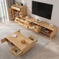 Wooden TV Media Stand Open Storage Media Console with Drawers Clearhalo 'furn' 'furn_tv_stands_entertainment_centers' 'Furniture' 'Living Room Furniture' 'TV Stands & Entertainment Centers' 'TV Stands & Media Storage Furniture' 'tv_stands_entertainment_centers' 1200x1200_41e3915e-3e50-4521-80bd-b3ec6b6928b0
