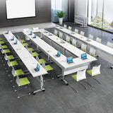 Modern Style Manufactured Wood Office Desk Rectangular Desk with Wheels Clearhalo 'furn' 'furn_office_desk' 'Furniture' 'Office Desks' 'Office Furniture' 'office_desk' 1200x1200_41e3bf91-bc0b-4b2d-ad90-b6eede7a5a29