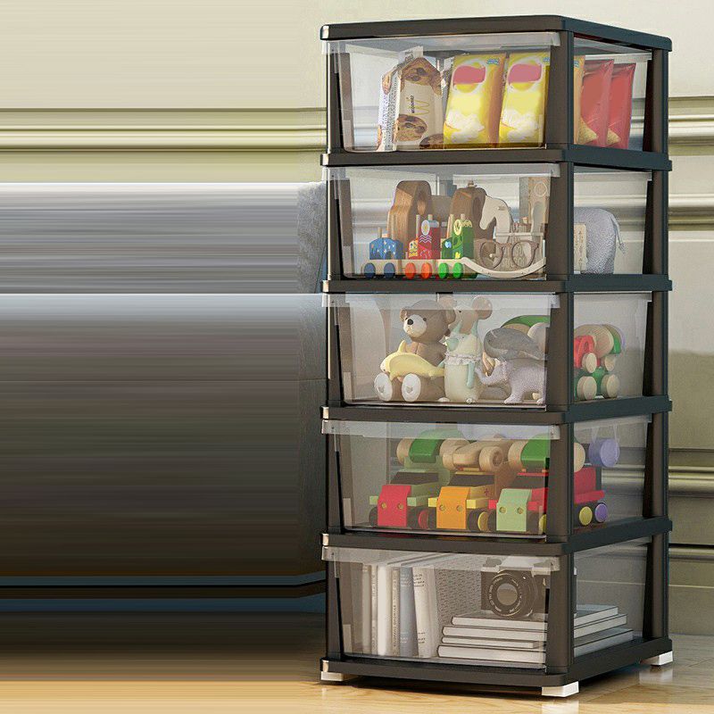 Armoire de rangement contemporaine avec des jambes armoire de garde-robe de 5 tirages