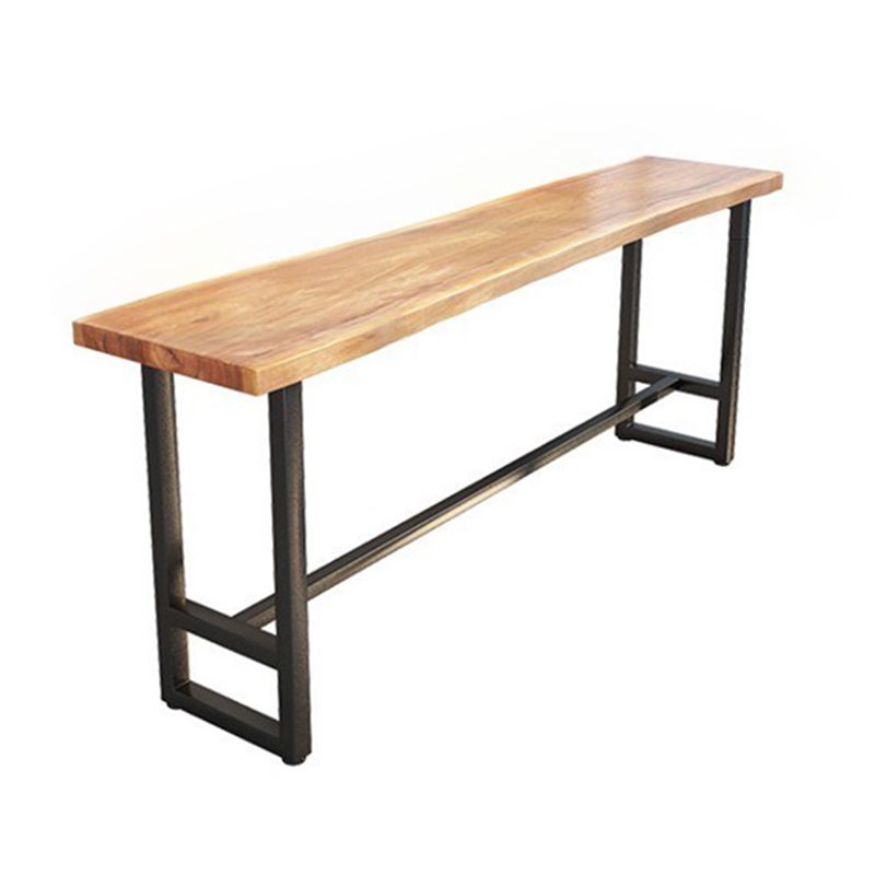 Modern 1/9 Pieces Bar Table Set Rectangle Wood Counter Table with High Stools Clearhalo 'Bar Furniture' 'furn' 'furn_home_bar_bar_sets' 'Furniture' 'Home Bars & Bar Sets' 'home_bar_bar_sets' 'Kitchen & Dining Furniture' 1200x1200_41e68314-967a-4394-9f76-6e9c7f75ac4d