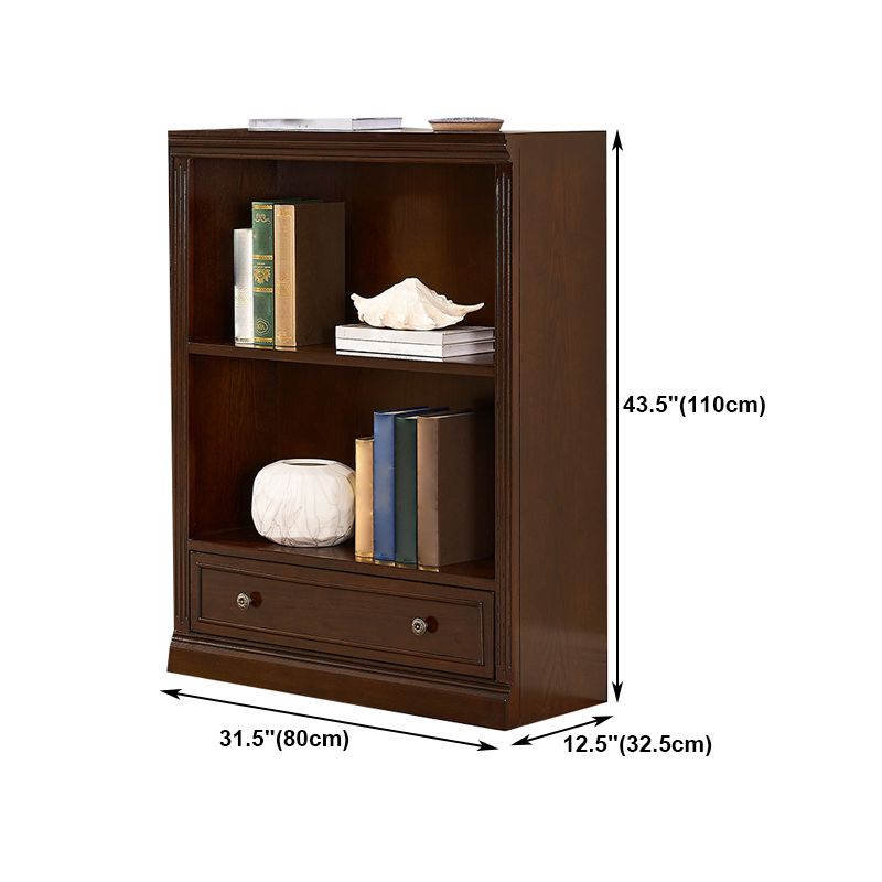 Wooden Closed Back Standard Bookcase Contemporary Style Bookshelf for Home Office Clearhalo 'Bookcases' 'furn' 'furn_bookcases' 'Furniture' 'furniture_bookcases' 'Office Furniture' 1200x1200_41e7184d-645a-4610-b507-ce7ef05baf03