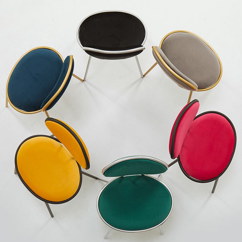 Upholstered Stackable Dining Chair King Louis Back Side Chair for Dining Room Clearhalo 'Dining Chairs' 'Dining Tables & Seating' 'dining_chair' 'furn' 'furn_dining_chair' 'Furniture' 'furniture_dining_chair' 'Kitchen & Dining Furniture' 1200x1200_41eaf6fc-5fad-485e-829a-1ff1a9e2090e