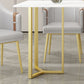 Sintered Stone Dining Table Traditional Luxury Gold Frame Table for Home Clearhalo ' dining_table' 'Dining Tables & Seating' 'Dining Tables' 'furn' 'furn_dining_table' 'Furniture' 'furniture_dining_table' 'Kitchen & Dining Furniture' 'kitchen&dining_furn' 'kitchen' 'kitchen_dining_table' 1200x1200_41ec58c9-0da7-493a-89df-6fd849ae37e8