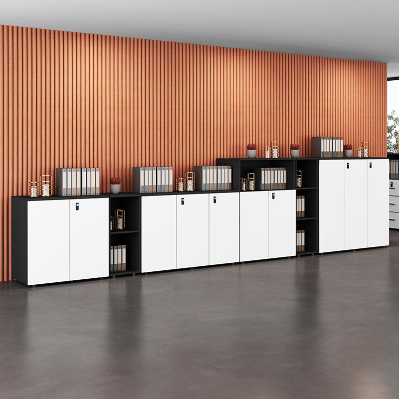 Archivo de madera de ingeniería Archivador lateral contemporáneo