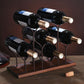 Modern Tabletop Wine Rack Wooden Base Wine Bottle Rack for Kitchen Clearhalo 'furn' 'furn_wine_racks' 'Furniture' 'Kitchen & Dining Furniture' 'Wine Racks' 'wine_racks' 1200x1200_41f1bdf5-c14b-4f7f-8d4d-64cdcb401e55
