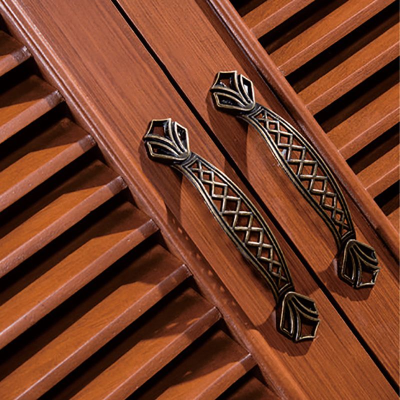 38.18" Tall Wood Rectangular Cabinet 3 - Drawer and 2 - Door Accent Chest Clearhalo 'Cabinets & Chests' 'cabinets_chests' 'furn' 'furn_cabinets_chests' 'Furniture' 'Living Room Furniture' 1200x1200_41f1ecc0-45a7-4c78-9ae0-7aec967afb3e