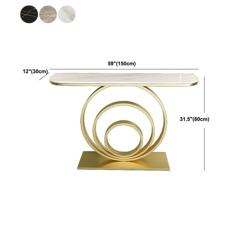 Tavolino di divano console di ferro moderno per la sala per la sala per la sala