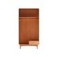 Freestanding Solid Wood Wardrobe Modern Wardrobe with Legs in Natural Clearhalo 'Armoires & Wardrobes' 'armoires_wardrobes' 'Bedroom Furniture' 'furn' 'furn_armoires_wardrobes' 'Furniture' 1200x1200_41f434b3-b52d-448d-88b7-b72be91888e0