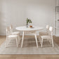 Modern 1/4/5/7 Pieces Dining Chairs Set Stone Round Furniture in White Clearhalo 'Dining Room Sets' 'Dining Tables & Seating' 'dining_room_set' 'furn' 'furn_dining_room_set' 'Furniture' 'Kitchen & Dining Furniture' 1200x1200_41f4ca32-c98b-485a-944f-c714498854d4