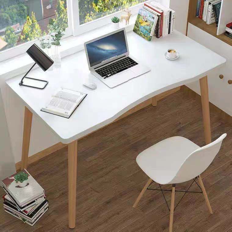 Free Form Contemporary Writing Desk Manufactured Wood Parsons Base Desk Clearhalo 'Furniture' 'furniture_office_desk' 'Office Desks' 'Office Furniture' 'office_desk' 1200x1200_41f5a8d4-9223-4d5f-9588-0d052b4b52cb