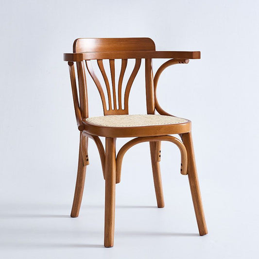 Windsor Back Arm Chair Traditional Wood Kitchen Dining Room Chair