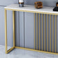 Mesa de la mesa de la consola contemporánea de forma rectángulo Table de sofá de piedra en For Hall