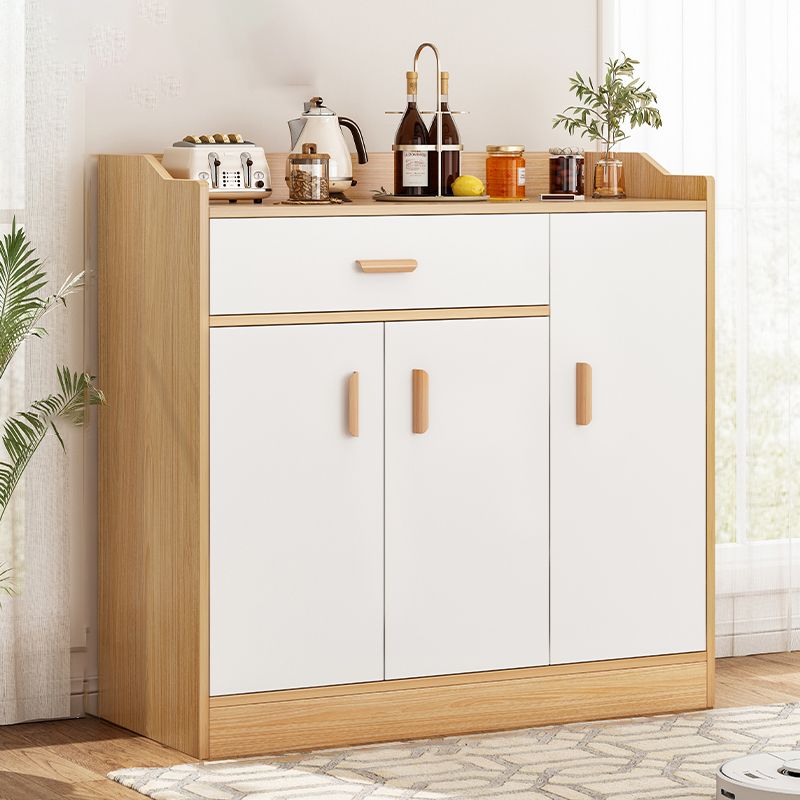 39,4 "großes Holz 3 - Türakzentschrank aus der Mitte des Jahrhunderts moderner Lagerschrank