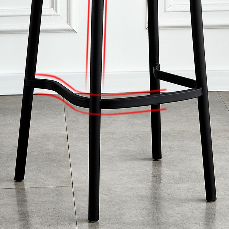 Modern Backrest Bar Chair Home Balcony Faux Leather Counter Chair Stool Clearhalo 'Bar Furniture' 'Bar Stools' 'bar_stools' 'furn' 'furn_bar_stools' 'furniture_bar_stools' 'Kitchen & Dining Furniture' 'kitchen&dining_furn' 'kitchen' 'kitchen_furn' Furniture' 1200x1200_41fdd47b-f978-4af6-885d-4fa95b9de223