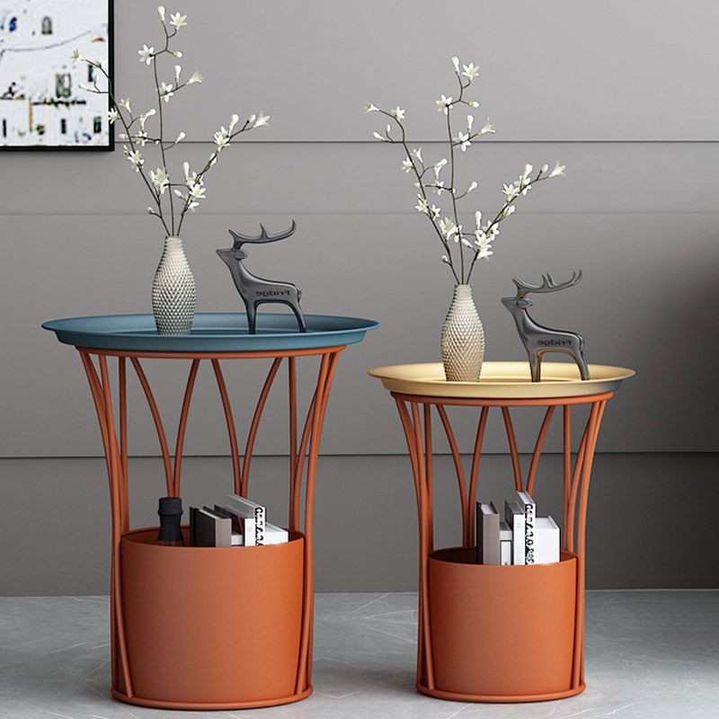 Bandeja redonda Tabla lateral del lado