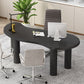 Nordic Solid Wood Table for Restaurant Unique Shape Table with 4 Legs Clearhalo 'Dining Tables & Seating' 'Dining Tables' 'dining_table' 'furn' 'furn_dining_table' 'Furniture' 'furniture_dining_table' 'Kitchen & Dining Furniture' 'kitchen' 'kitchen_dining_table' 1200x1200_4201a533-7472-4439-b806-3cc9fc4fd6ca