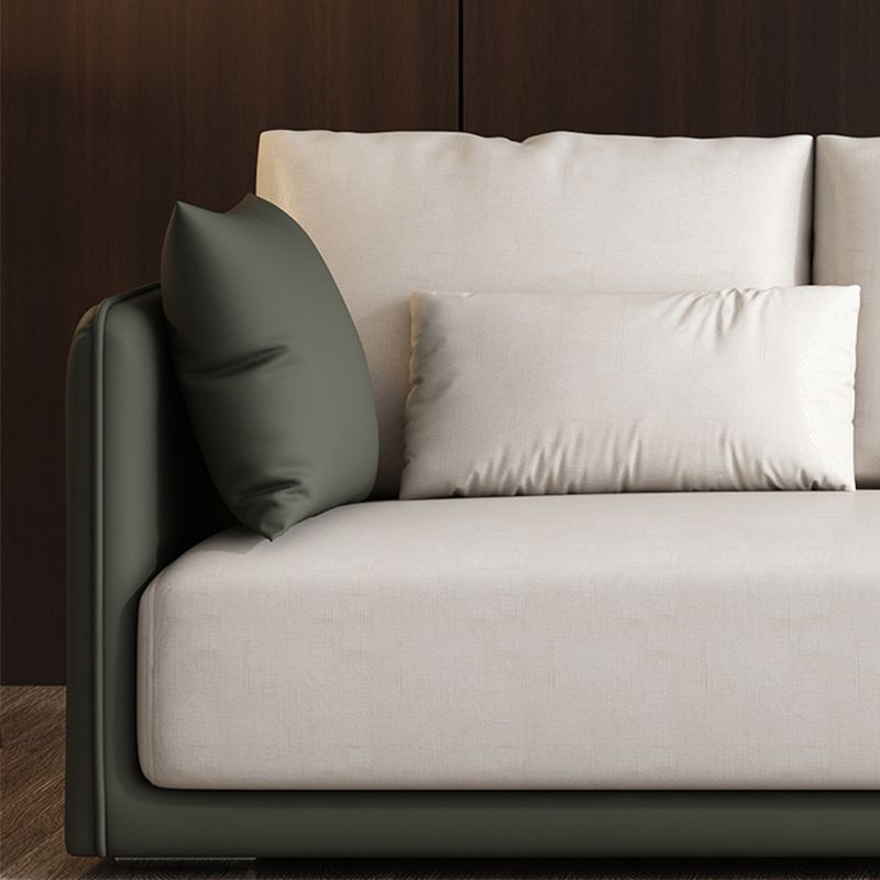 Contemporary Faux Leather Sofa Square Arm Cushion Back Sectional for Living Room Clearhalo 'furn' 'furn_sectionals' 'Furniture' 'furniture_sectionals' 'Living Room Furniture' 'Sectionals' 1200x1200_4201bed5-7ced-4709-a0ce-6576b1584299