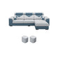 Contemporary Removable Cushions Sectionals 35.43"High Pillow Top Arm Sofa with Storage Clearhalo 'furn' 'furn_sectionals' 'Furniture' 'furniture_sectionals' 'kitchen' 'kitchen_sectionals' 'Living Room Furniture' 'Sectionals' 1200x1200_4202dd9e-09bb-45ee-b2a2-18d79c5f7d1b