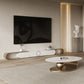 Stone Oval Contemporary Coffee Table Single Pedestal Coffee Table Clearhalo 'Coffee & Accent Tables' 'Coffee Tables' 'coffee_tables' 'furn' 'furn_coffee_tables' 'Furniture' 'Living Room Furniture' 1200x1200_42037adb-6d41-4fbf-9b2f-3c6ef416b3cd