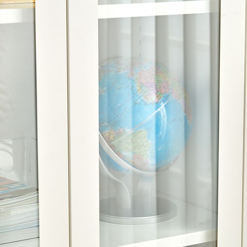 Modern Bookshelf Metal Closed Back Bookcase with Door for Office Clearhalo 'Bookcases' 'furn' 'furn_bookcases' 'Furniture' 'Office Furniture' 1200x1200_4204274b-8f2e-4b95-a800-902ea5d74931