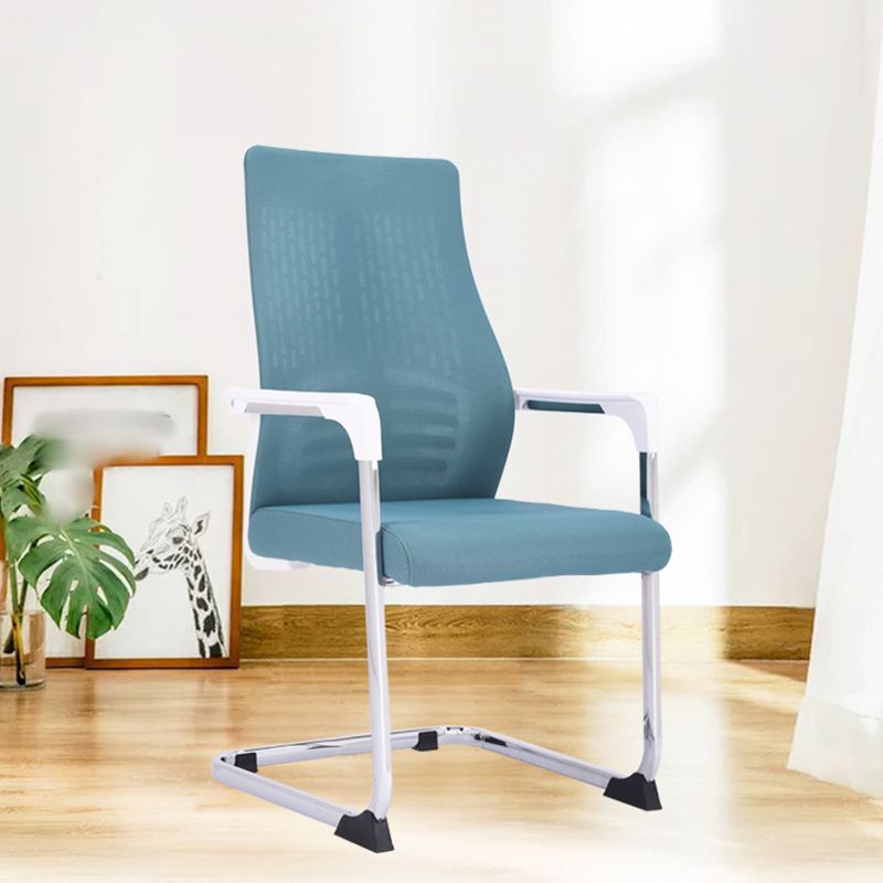 Modern Style Task Chair Mesh Office Chair with Fixed Arms for Home Office Clearhalo 'furn' 'furn_office_chair' 'Furniture' 'furniture_office_chair' 'Office Chairs' 'Office Furniture' 'office_chair' 1200x1200_42054d87-e368-433c-9456-6dbf0a92ff6a