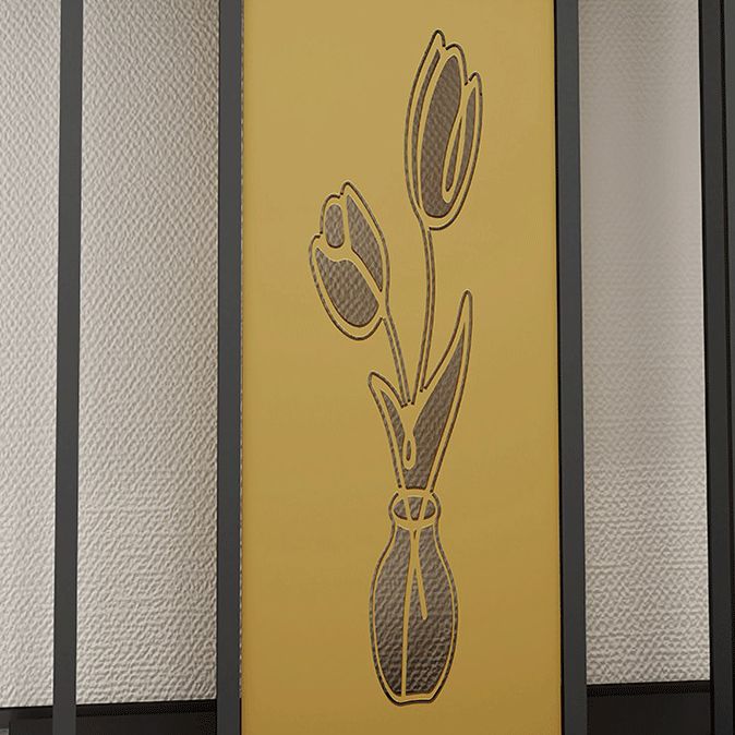 12 inch Wide Glam Accent Table Rectangle Shape Stone Console Table for Hall