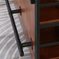 Industrial 1/2/3 Pieces Counter Height Set Rectangle Solid Wood Pub Table Set Clearhalo 'Bar Furniture' 'furn' 'furn_home_bar_bar_sets' 'Furniture' 'Home Bars & Bar Sets' 'home_bar_bar_sets' 'Kitchen & Dining Furniture' 1200x1200_4208ef13-9782-4b52-a0cf-e2665f78b7eb