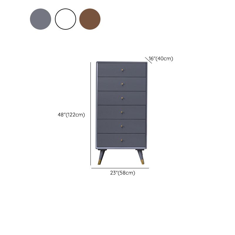 Solid Wood Accent Chest Mid Century Drawers Included Cabinet