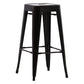 Industrial Backless Counter Stool Metal Counter Height Stools Clearhalo 'Bar Furniture' 'Bar Stools' 'bar_stools' 'furn' 'furn_bar_stools' 'Furniture' 'Kitchen & Dining Furniture' 1200x1200_420b0131-5101-48ef-b5c2-fbeaddf7cbac