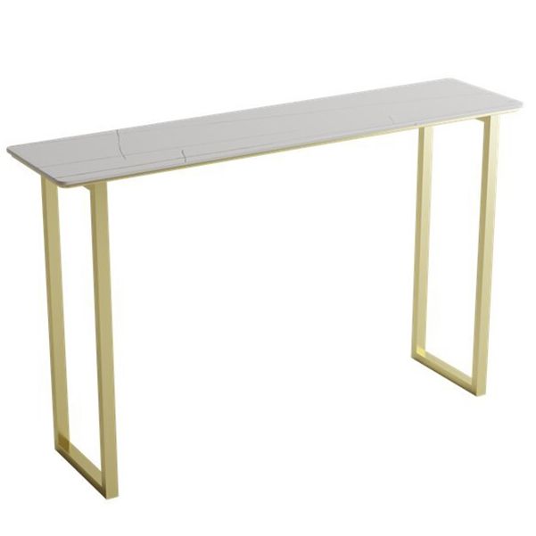 Modern Rectangle Sintered Stone Table Dining Bar Counter Table for Kitchen Clearhalo 'Bar Furniture' 'Bar Tables' 'bar_tables' 'furn' 'furn_bar_tables' 'Furniture' 'furniture_bar_tables' 'Kitchen & Dining Furniture' 1200x1200_420bfdb3-5c10-437d-bf2a-1059471431fe