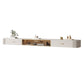 Glam TV Media Stand Console multimediale a parete con 2 cassetti