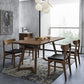 Contemporary Ash Wood Dining Table Double Pedestal Solid Wood Base Rectangle Table for Home Clearhalo ' dining_table' 'Dining Tables & Seating' 'Dining Tables' 'furn' 'furn_dining_table' 'Furniture' 'furniture_dining_table' 'Kitchen & Dining Furniture' 'kitchen&dining_furn' 'kitchen' 'kitchen_dining_table' 1200x1200_42115f10-bef1-43fc-8d91-12ae49e5ffc3