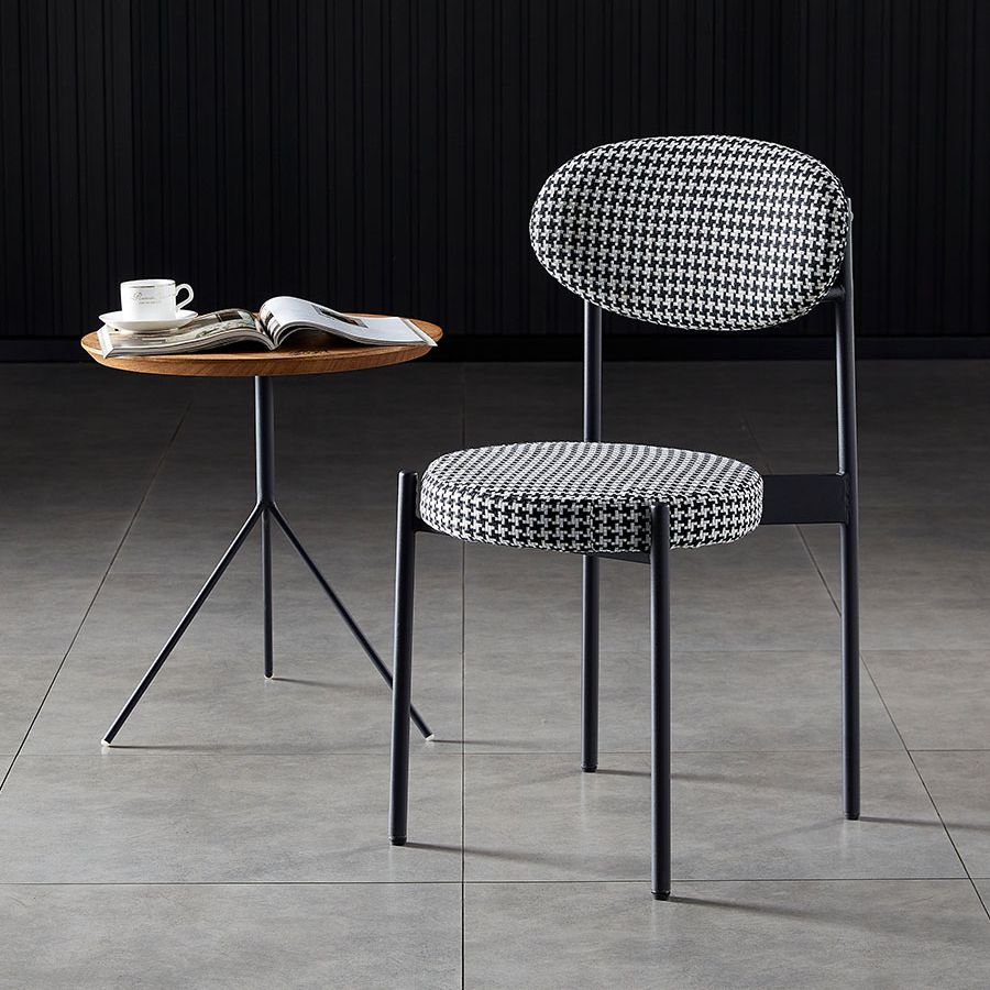 Glam Style Kitchen Dining Chair Metal Dining Armless Side Chairs Clearhalo ' kitchen&dining_furn' 'Dining Chairs' 'Dining Tables & Seating' 'dining_chair' 'furn' 'furn_dining_chair' 'Furniture' 'furniture_dining_chair' 'Kitchen & Dining Furniture' 'kitchen' 1200x1200_42136f55-1ed9-4a79-bece-4419cf0365ee