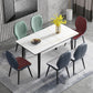 Contemporary Style Furniture Rectangle 4-foot Dining Site Table for Home Clearhalo ' dining_table' 'Dining Tables & Seating' 'Dining Tables' 'furn' 'furn_dining_table' 'Furniture' 'furniture_dining_table' 'Kitchen & Dining Furniture' 'kitchen&dining_furn' 'kitchen' 'kitchen_dining_table' 1200x1200_42191cf1-965f-4aa3-8f50-d3870cf35a59