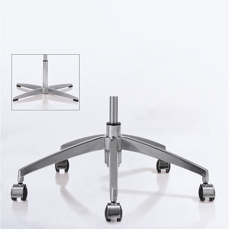 Moderner armloser Bürostuhl drehbarem Höhepunkt mit Rädern schwenkbarer verstellbarer Stuhl