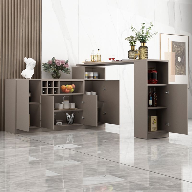 Modern Style Wood Specialty Bar Height Pub Table for Living Room Clearhalo 'Bar Furniture' 'Bar Tables' 'bar_tables' 'furn' 'furn_bar_tables' 'Furniture' 'Kitchen & Dining Furniture' 1200x1200_421f03a2-1c8d-4551-b78a-7b7c1dc227d3