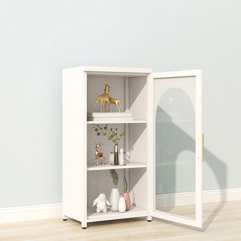39.96"H Bookshelf Scandinavian Bookcase for Home Office with Door Clearhalo 'Bookcases' 'furn' 'furn_bookcases' 'Furniture' 'Office Furniture' 1200x1200_421f7e19-f98f-47e0-9f26-601b2eeeffd6