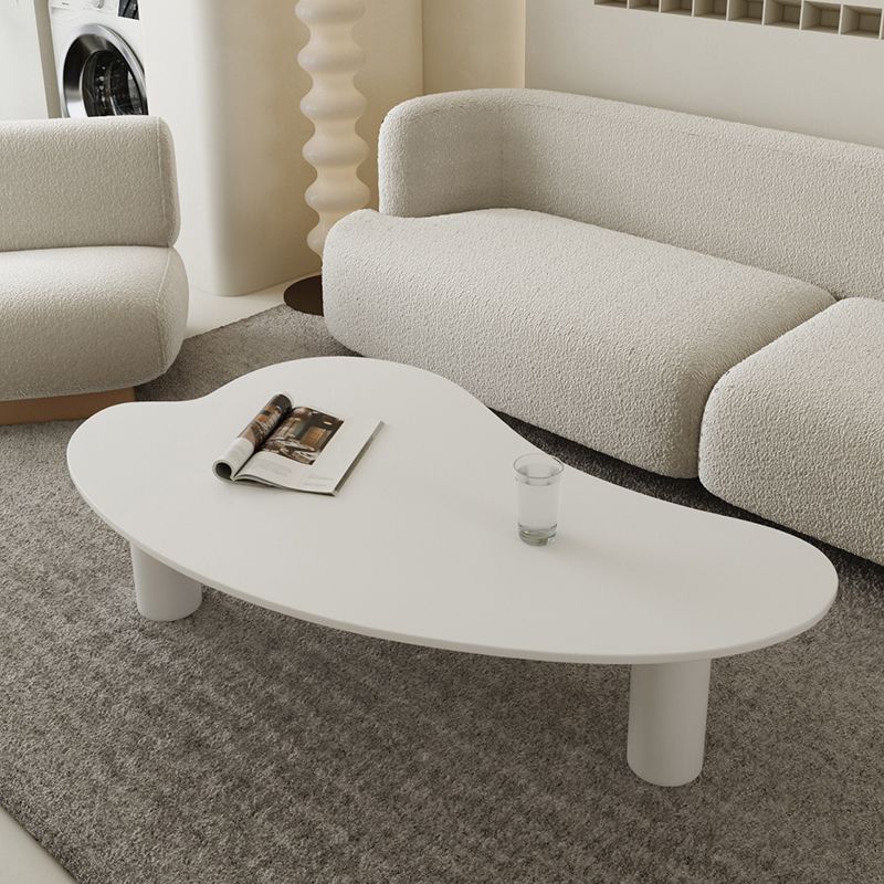 Tavolino da caffè a 3 gambe tavolino in ardesia minimalista per soggiorno