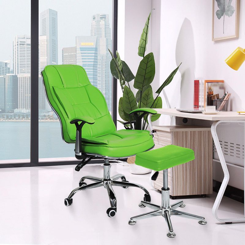 Contemporary Ergonomic Office Chair with Padded Arms Metal Frame Executive Task Chair Clearhalo 'furn' 'furn_office_chair' 'Furniture' 'furniture_office_chair' 'Office Chairs' 'Office Furniture' 'office_chair' 1200x1200_42223735-e673-4b00-9ad6-f824665a6fb4