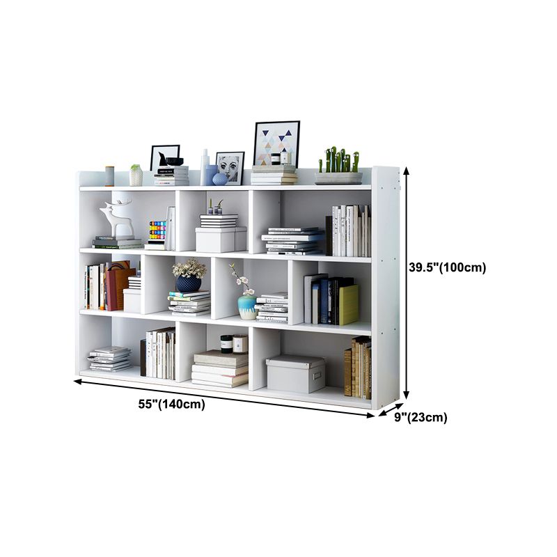 Bookshelf Floor Open Bedroom Storage Cabinet Living Room Lattice Locker Modern Bookcase