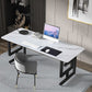 Rectangular Home Office Writing Desk Industrial Style Sled Office Desk Clearhalo 'furn' 'furn_office_desk' 'Furniture' 'furniture_office_desk' 'Office Desks' 'Office Furniture' 'office_desk' 1200x1200_422521dc-5baf-4c2c-940b-a02bdb2865de