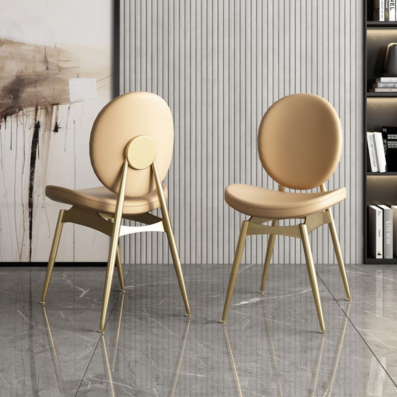 Glam Sintered Stone Dining Room Set Standard Height with Gold Leg Dining Furniture for Home Use Clearhalo 'Dining Room Sets' 'Dining Tables & Seating' 'dining_room_set' 'furn' 'furn_dining_room_set' 'Furniture' 'furniture_dining_room_set' 'Kitchen & Dining Furniture' 'kitchen&dining_furn' 'kitchen' 1200x1200_4226dcdb-d4dc-41c6-aecc-4d7f7f6f75bd