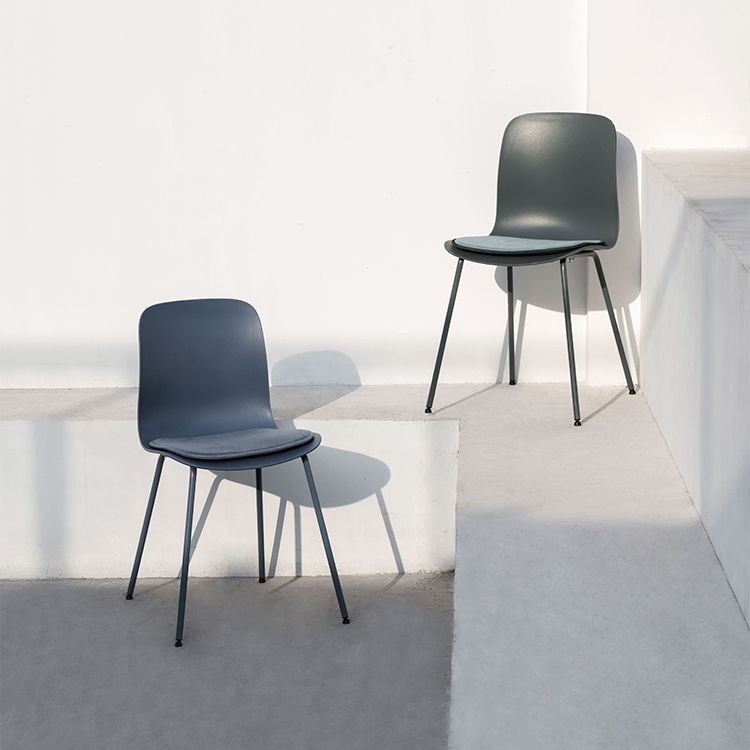 Contemporary Dining Chair Armless Side Chairs with Metal Legs for Kitchen Clearhalo ' kitchen&dining_furn' 'Dining Chairs' 'Dining Tables & Seating' 'dining_chair' 'Furniture' 'furniture_dining_chair' 'Kitchen & Dining Furniture' 'kitchen' 1200x1200_42282088-0f7a-4c90-a7d3-21d508b922ea