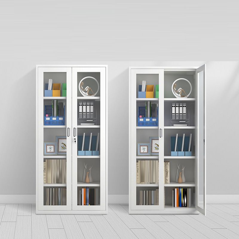 Moderner Glastatkabinett Feste Farbanlagenschrank für Home Office